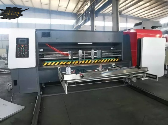 Corrugation Cardboard Packaging Machinery Flexo Printer Slotter Die Cutter Carton Box Machine